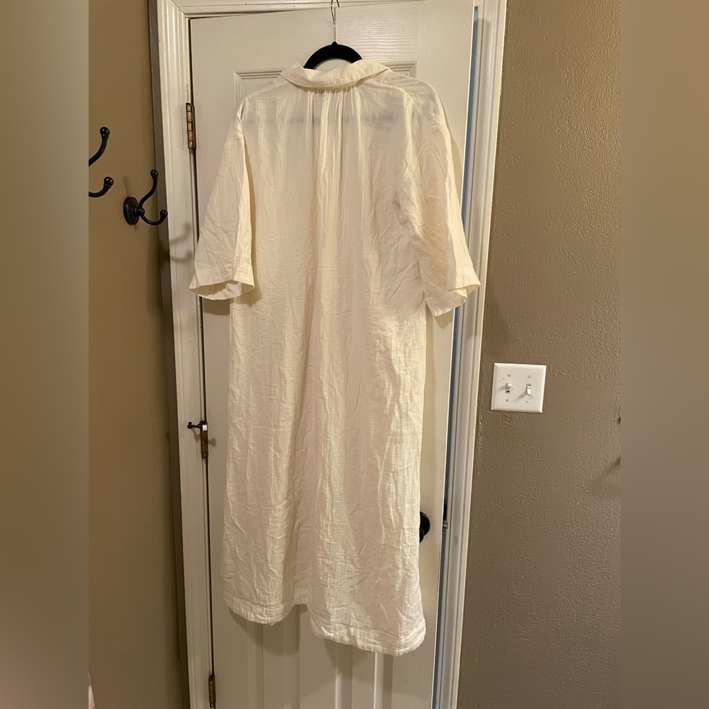 Madewell Isla Maxi Dress Color: Lighthouse XS NWT - Picture 4 of 7